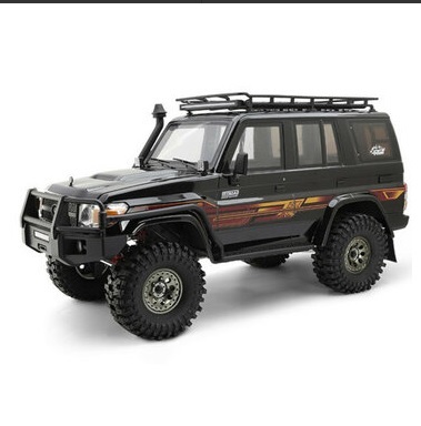 RGT 1/10 Toyota Landcruiser LC76 Rescuer Black